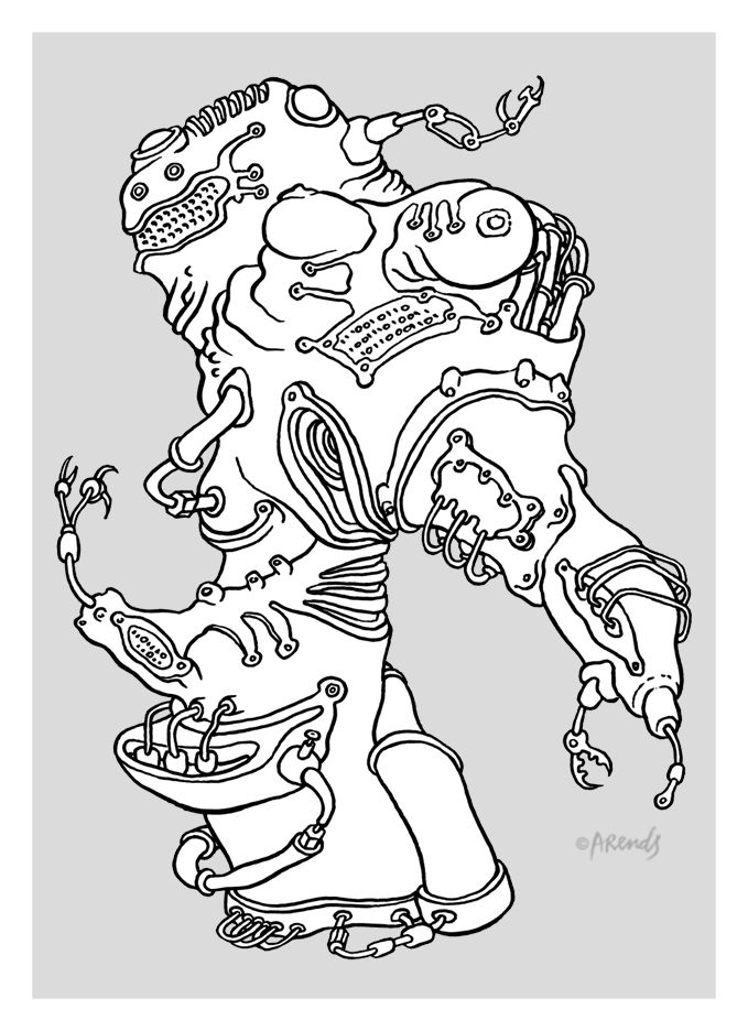Cyborg Babe #01