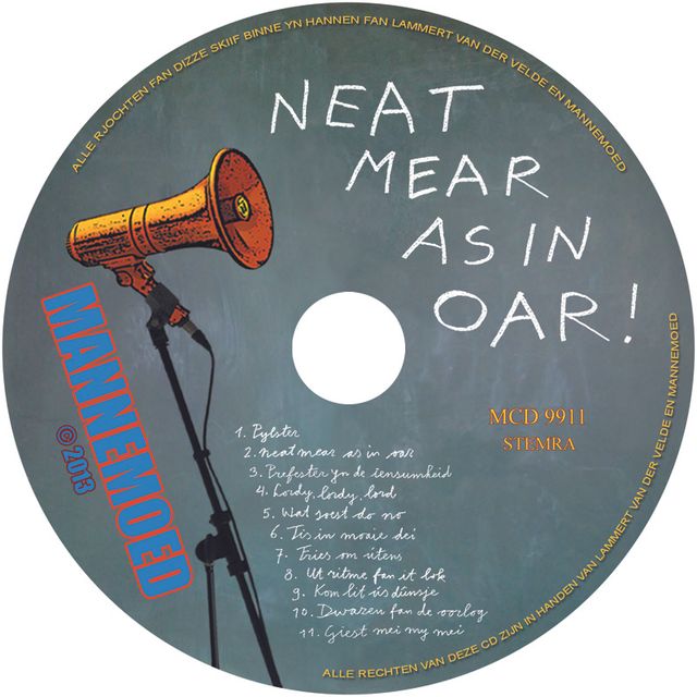 Neat mear as in oar - CD label